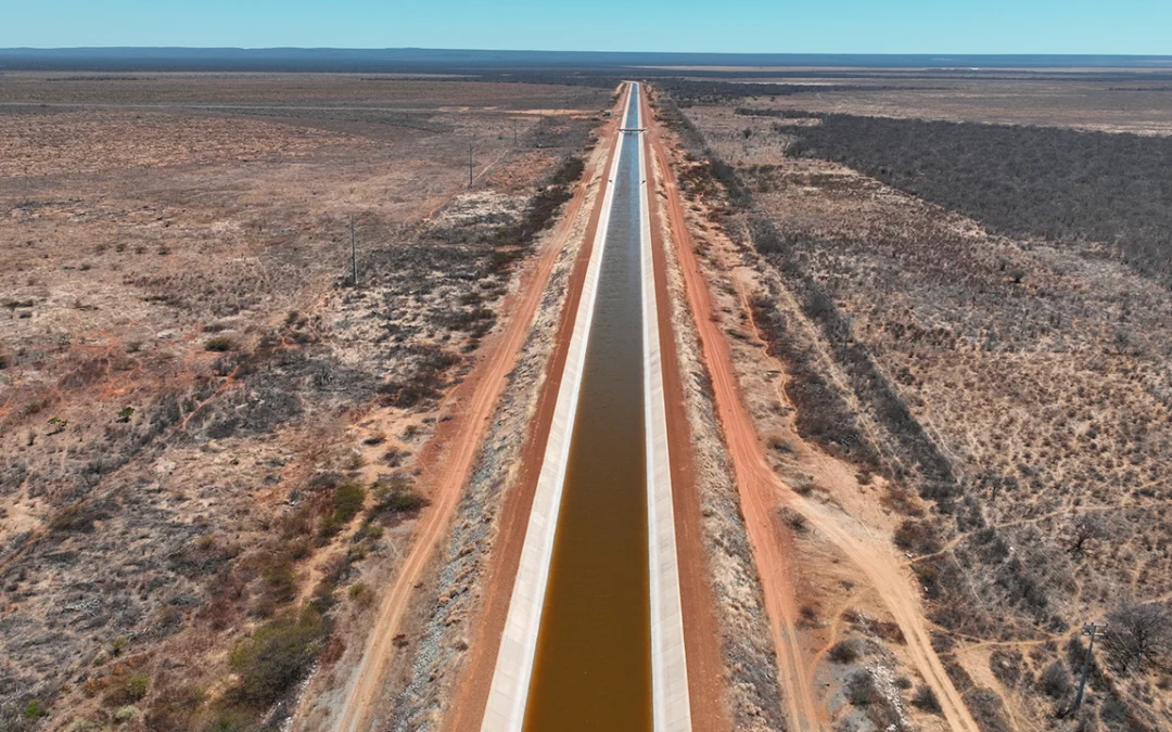 42 km canal em operação